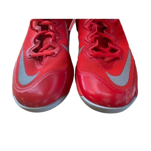 Nike Fusion Prime Hype DF 11 Mens Size US 6 Athletic Lace-UP Red Black Sneakers - Picture 11 of 11